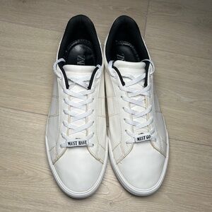 Zara Men's Low Top White Sneakers Size 44